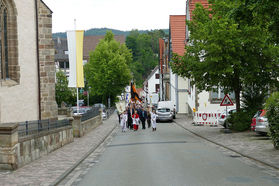 Bittprozession an Christi Himmelfahrt (Foto: Karl-Franz Thiede)